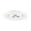 Eurofase 19326-016 3-Inch 3W Round Gimbal Led Trim/Conversion Kit, White