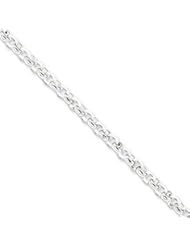 Sterling Silver 6.0mm Belcher Light Bracelet QFC77-8.5"