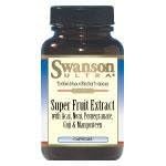 Super Fruit Extract (60 caps, acai, noni, pomegranate, goji and mangosteen)