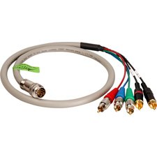 New Tecnec 3 Channel Rca Component Video Dual Audio Breakaway Cable For Twist Pull System 10 Foot