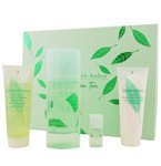 GREEN TEA by Elizabeth Arden Gift Set for WOMEN: EAU DE PARFUM SPRAY 3.3 OZ & BODY LOTION 3.3 OZ & SHOWER GEL 3.3 OZ & EAU DE PARFUM .12 OZ MINI