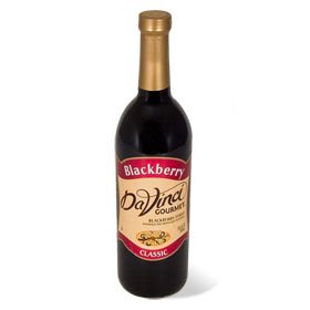 Da Vinci Gourmet Syrups Blackberry Syrup 750 ml Bottle by Da Vinci Gourmet