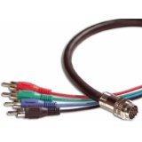Cables To Go - 40729 - RapidRun Component Video + S/PDIF Digital Audio (4 RCA) Break-Away Flying Lead 1.5ft