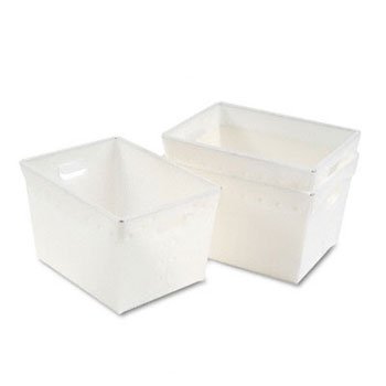 New-Mayline 90225 - Kwik-File Mail Storage Totes, 18w x 13d x 11h, 3/Carton - MLN90225