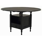 Wine Table - Antique Black (Antique Black) (60 x 60 X 36)