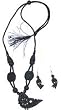 Necklace and Earring Set Terracota Jewelry (mnklcs006)