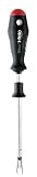 Felo 0715750072 5/32-Inch x 6-Inch Slotted Screwdriver with Gripper, 520 Series