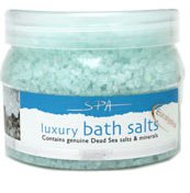 Dead Sea Bath Salts by Jericho Cosmetics 25 Oz Jar Natural Eucalyptus Scent!