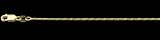 14K Yellow Gold Snake Necklace Chain 16 - 2.82 grams