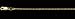 14K Yellow Gold Snake Necklace Chain 16 - 2.82 grams