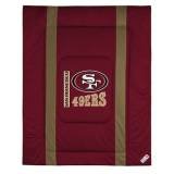 NFL San Francisco 49ers Sideline Comforter Queen