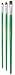Blick Economy Ox/Pony Hair Brushes - Long Handle, 15/32, Bright, Size 10, 10/32