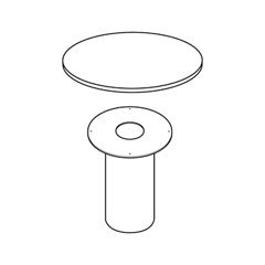 HON 42 Round Conference Table
