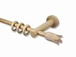 Holz-Gardinenstange 16 mm � ADRIAN - Flower Buche