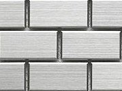 Brick Metal Mosaic Sample