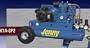 Jenny Single Stage Wheeled Portable Electric Motor Air Compressors:1 PH, Pump K, 2HP, Tank 8 GAL