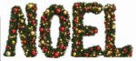 4 Seasons Global/Psm Group 24' Pvc Noel Wreath Noel24-8 Christmas Wreaths & Natural Garland Lighted