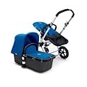 Bugaboo Cameleon Stroller - Dark Grey Base - Blue Canvas