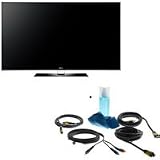 LG 55LE8500 55 inch Class INFINIA 1080p Full HD Slim LED LCD TV, with Basic Accessory Kit (2 HDMI Cables, 1 RGB Cable, 1 Audio Cable, Plasma / LCD Clean Kit)