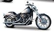 Harley-Davidson Motorcycle 2008 FXSTB Night Train - Black