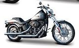 Harley-Davidson Motorcycle 2008 FXSTB Night Train - Black