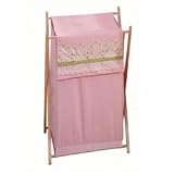 Lambs and Ivy Baby Rose Clothes Nursery Hamper