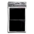 Ultra Pro Black Deck Protectors 100 Sleeves