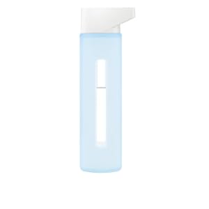 Takeya Slim Glass Water Bottle with Silicone Sleeve