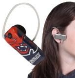 Earloomz SL-395 Bobcatts - Bluetooth Headset - Retail Packaging - Blue/Orange