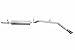 Gibson 612214 Stainless Steel Single Exhaust System