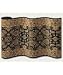 Couristan Royal Kashimar All Over Vase Black Deep Maple 8132-2606 2' 7'' Custom Lengt...