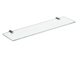 Produkt-Bild: Bad Glasablage 40 cm Chrom Milano