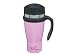 Trudeau Drivetime 18-Ounce Travel Mug, Breast Cancer Awareness, Pink