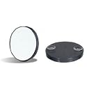 Tweezerman Optically Correct 12 x Magnifying Mirror with Suction Pads