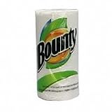 Bounty White 11x11 Perforated Paper Roll Towels, 60/Roll