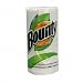 Bounty White 11x11 Perforated Paper Roll Towels, 60/Roll