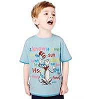 Pure Cotton Cat in the Hat T-Shirt with Stay New™