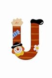 Sevi - Clown letter U