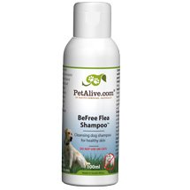 Dog Shampoo - BeFree Flea ShampooTM - Cleansing shampoo helps deter fleas, flies and mosquitoes for dogs - 100 ml Bottle