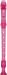 Yamaha YRS-20 Soprano Translucent Recorder with Baroque Fingering Translucent Pink