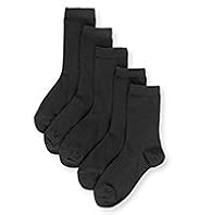 5 Pairs of Freshfeet™ Cotton Rich School Socks