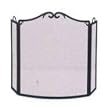 Pilgrim Screen - Matte Black Wrought Iron - Wrought Iron