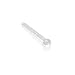 Clear Acrylic Nose Piercing Retainer 18 Gauge