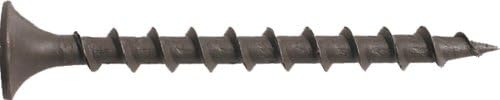 GCBP6114 Black Phosphate Coarse Thread Collated Dry-Wall Screws 6 x 1-1/4-Inch 2 Phillips, 1000 Screws per Box