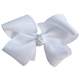 AGirlCompanyWhiteHairBowforBabyandGirl