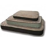 K&H Memory Foam Sleeper Style Dog Bed medium sage-color- 23 length x 35 width micro suede