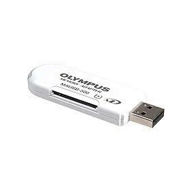 Olympus USB 2.0 xD-PictureCard Flash Memory Card Reader MAUSB-500 (White) by 