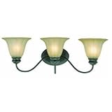 Westinghouse 668 Giorgio Wall Sconce Fixture, Weathered Bronze