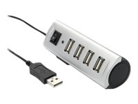 EDNET USB 2.0 Hub 4-Port Eco Schalter Netzteil 480 Mbps 4 USB Geraete Preisvergleich