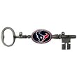 Houston Texans Key Holder w/logo insert - NFL Football Fan Shop Accessories